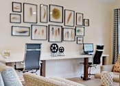 Thumbnail 26 of 31 - Room with desk and chairs at Creekside at White Oak, Newnan, GA