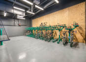 Thumbnail 37 of 41 - Bike lounge at Deca Apartments, Greenville