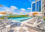 Thumbnail 14 of 41 - Pool deck at Deca Apartments, Greenville