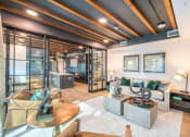 Thumbnail 28 of 41 - Media room at Deca Apartments, Greenville, SC