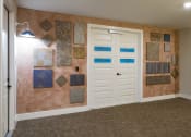 Thumbnail 20 of 34 - Cyber Cafe with Coffee Station and Work Areas for Residents at Echo at North Pointe Center Apartment Homes, Alpharetta, GA 30009