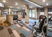 Thumbnail 9 of 34 - Fitness Center with Cardio, CrossFit & Yoga Components at Echo at North Pointe Center Apartment Homes, Alpharetta, GA 30009