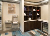 Thumbnail 7 of 34 - Fitness Center with Cardio, CrossFit & Yoga Components at Echo at North Pointe Center Apartment Homes, Alpharetta, GA 30009