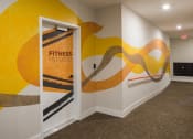 Thumbnail 6 of 34 - Fitness Center with Cardio, CrossFit & Yoga Components at Echo at North Pointe Center Apartment Homes, Alpharetta, GA 30009