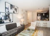 Thumbnail 6 of 21 - Modern Living Room at Fifth Street Place Apartments, Charlottesville