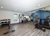 Thumbnail 21 of 40 - Large fitness center located at Addison on Cobblestone located in Fayetteville, GA 30215