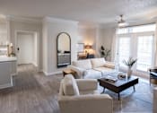 Thumbnail 6 of 30 - a living room filled with furniture and a large window at Appling Lakes, Cordova