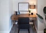 Thumbnail 9 of 30 - a home office with a desk and chair at Appling Lakes, Tennessee, 38016