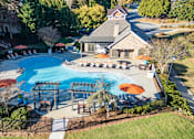 Thumbnail 23 of 31 - Aerial View Of Pool at Henley at Mirror Lake, Villa Rica