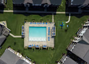 Thumbnail 29 of 29 - Aerial View of Swimming Pool at McKenzie Park Apartments, Arkansas, 72223