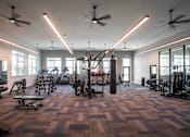 Thumbnail 21 of 21 - Modern Gym at The One at Millington, Millington, Tennessee