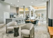 Thumbnail 23 of 31 - Beautiful Sitting Area with Kitchenette at Polos at Hudson Corners Apartments, South Carolina 29650