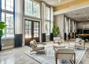 Thumbnail 24 of 31 - Clubhouse Sitting Area at Polos at Hudson Corners Apartments, South Carolina 29650