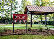 Thumbnail 20 of 31 - Outside Grill Area with Bark Park at Polos at Hudson Corners Apartments, South Carolina 29650