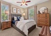 Thumbnail 7 of 31 - an overhead view of a living room with chairs and windows at The Ridge at Chenal Valley, Little Rock, 72223