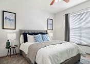 Thumbnail 20 of 38 - Bedroom with Large window at The Shallowford Apartments, Tennessee, 37421