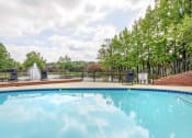 Thumbnail 13 of 14 - the swimming pool at the resort has a fenced in pool at The Waters at Chenal, Little Rock, AR 72211