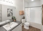 Thumbnail 9 of 33 - Bathroom With Bathtub at Trailside at Greenline, Cordova, TN
