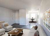 Thumbnail 3 of 19 - a living room with couches and a table in a house  at Venue at Carrollton, Carrollton, 30117