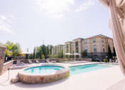 Thumbnail 11 of 22 - the swimming pool at our apartments at The Villa at River Pointe, Maumelle, AR 72213