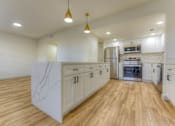 Thumbnail 2 of 24 - Kitchen Island at The Garden District Apartments, Tennessee, 38138