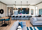 Thumbnail 17 of 25 - Clubhouse with Kitchen at Grand Island Apartments, Memphis