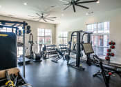 Thumbnail 14 of 25 - Fitness Center at Grand Island Apartments in Memphis TN 38103