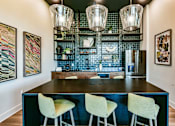 Thumbnail 15 of 28 - Clubhouse Kitchen Bar at Grays Creek Apartments, Tennessee, 38018
