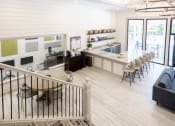 Thumbnail 28 of 36 - Renovated Clubhouse with Kitchen and Ample Seating at Grove Point, Georgia, 30093