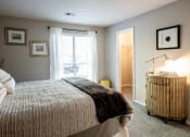Thumbnail 10 of 36 - Main Bedroom with Large Window at Grove Point, Norcross