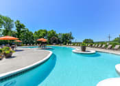 Thumbnail 20 of 22 - Outdoor pool at Hampton Woods, Shawnee, KS, 66217