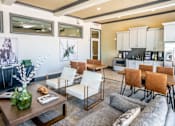 Thumbnail 13 of 18 - Clubhouse with Kitchen at Harbor Island Apartments, Memphis, TN, 38103