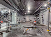 Thumbnail 22 of 38 - Fitness Center at Iris Luxury Apartments, Memphis  