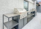 Thumbnail 20 of 38 - Grilling Area at Iris Luxury Apartments, Memphis, 38105  