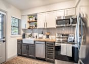 Thumbnail 13 of 28 - Modular Kitchen at Kiwi Goji Apartments, Memphis, TN,  38111