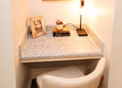 Thumbnail 9 of 38 - Small desk at Lakeside Villas Apartments, Hampton, Georgia