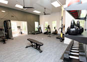 Thumbnail 26 of 38 - Gym at Lakeside Villas Apartments, Hampton, Georgia
