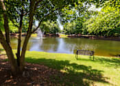 Thumbnail 5 of 38 - Lake Garden Area at Lakeside Villas Apartments, Hampton, 30228