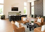 Thumbnail 3 of 38 - Clubroom Seating at Lakeside Villas Apartments, Hampton, GA