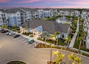 Thumbnail 20 of 38 - Aerial Parking Lot View at Mason Stuart, Stuart, FL