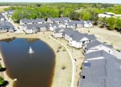 Thumbnail 28 of 29 - an aerial view of community and lake at Meridian Park in Collierville, TN 38017