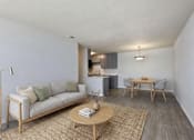 Thumbnail 2 of 24 - Spacious Living Room at Normandy Woods in Riviera East, Houston, TX, 77015