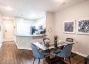 Thumbnail 3 of 25 - Dining Room and Kitchen with Barat Dining Room and Kitchen with Barat 