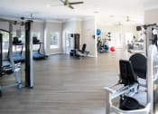 Thumbnail 17 of 25 - Fitness Facility at One Rocky Ridge Apartment, Georgia