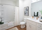 Thumbnail 11 of 21 - Bathroom with tub at The One at Millington, Millington, TN