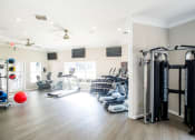 Thumbnail 15 of 25 - Fitness Facility located at One Rocky Ridge Apartment, Georgia