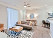 Thumbnail 4 of 31 - Spacious Living Room at Polos at Hudson Corners Apartments, South Carolina 29650