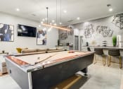 Thumbnail 8 of 13 - Billiards Table In Game Room at Serene at Creekstone Apartments, Athens, GA