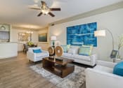 Thumbnail 2 of 33 - Living Room in Model Apartment located at St. Andrews Apartments in Johns Creek, GA 30022
