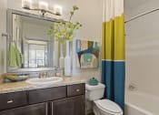 Thumbnail 9 of 33 - Bathroom in Model Apartment located at St. Andrews Apartments in Johns Creek, GA 30022
